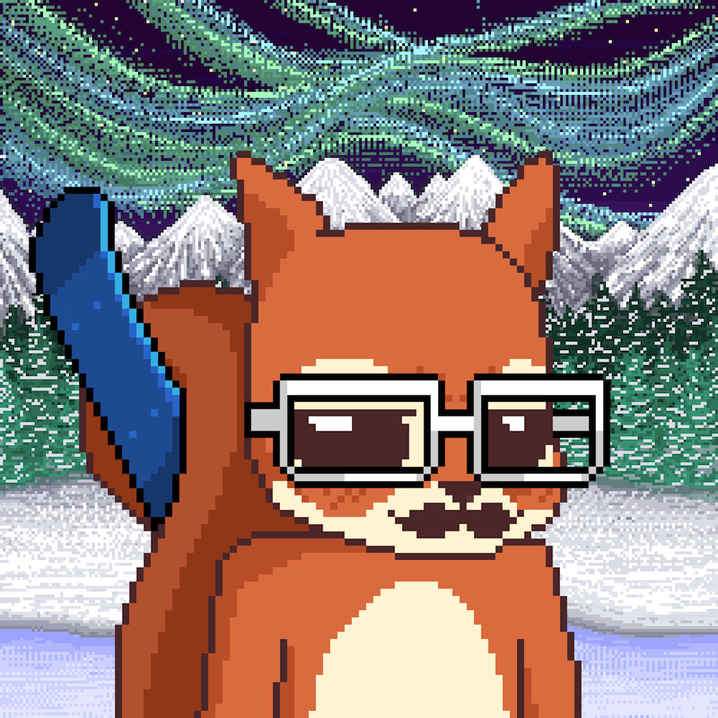 Pixel Squirrels #100